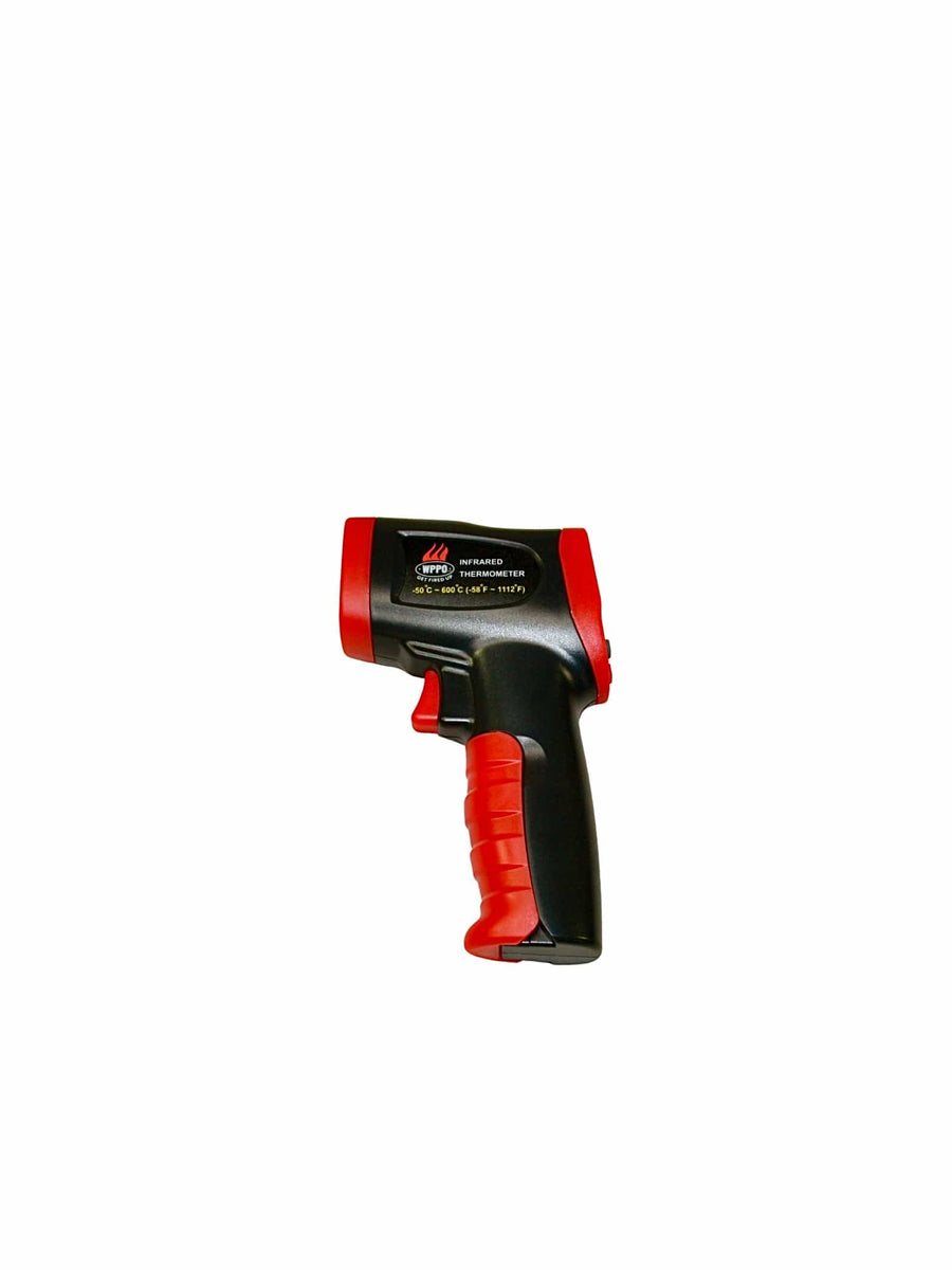 Infrared thermometer for pizza oven