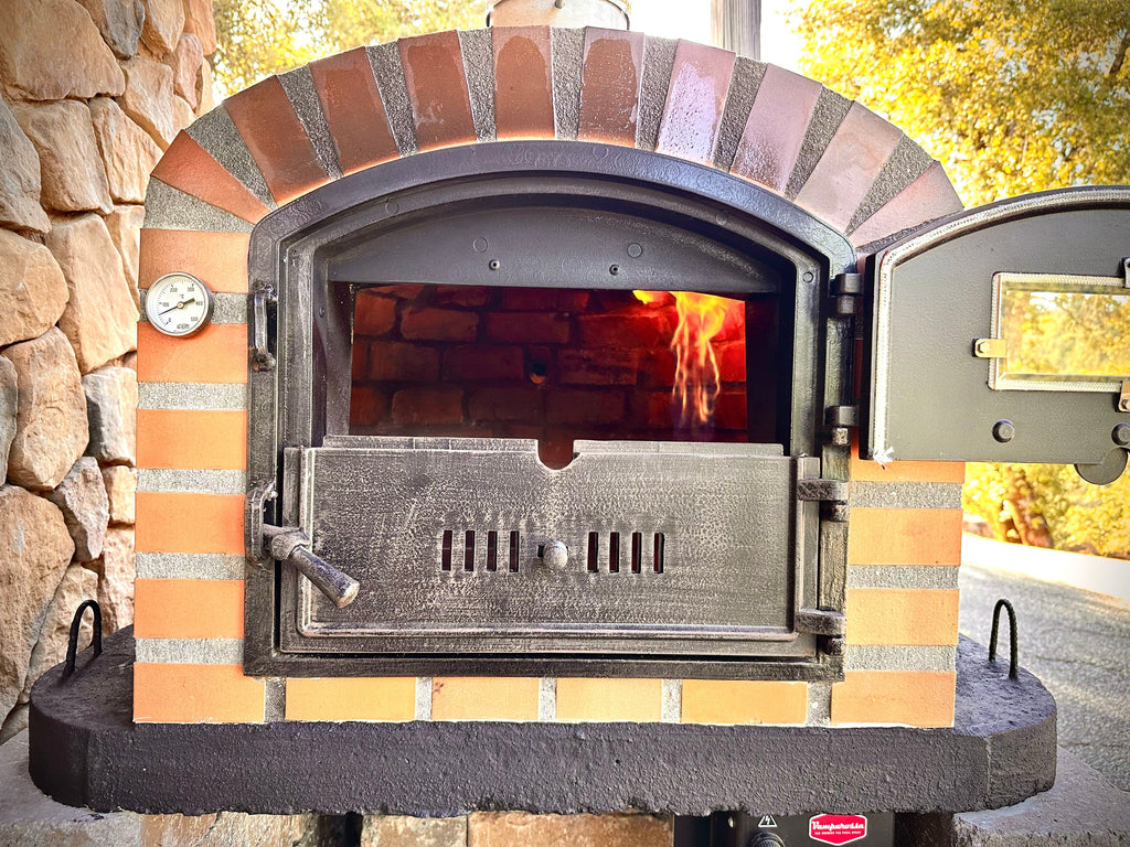 Authentic Pizza Ovens Pizza Oven Lisboa Rustic Arch Premium Pizza Oven