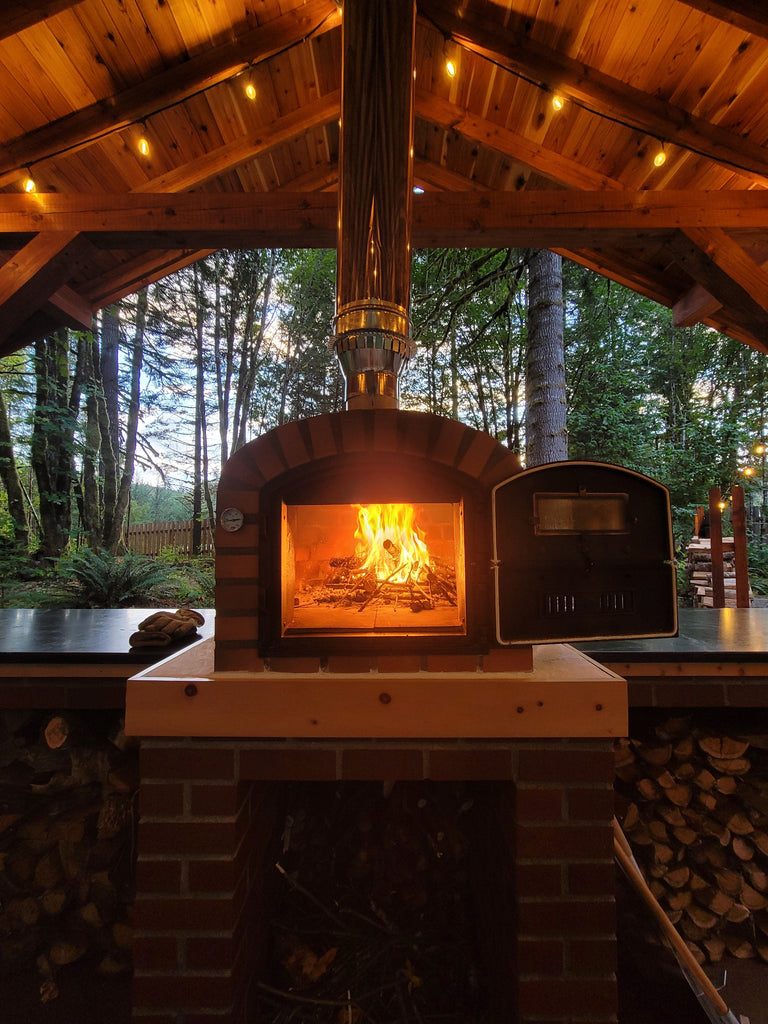 Authentic Pizza Ovens Pizza Oven Lisboa Rustic Arch Premium Pizza Oven