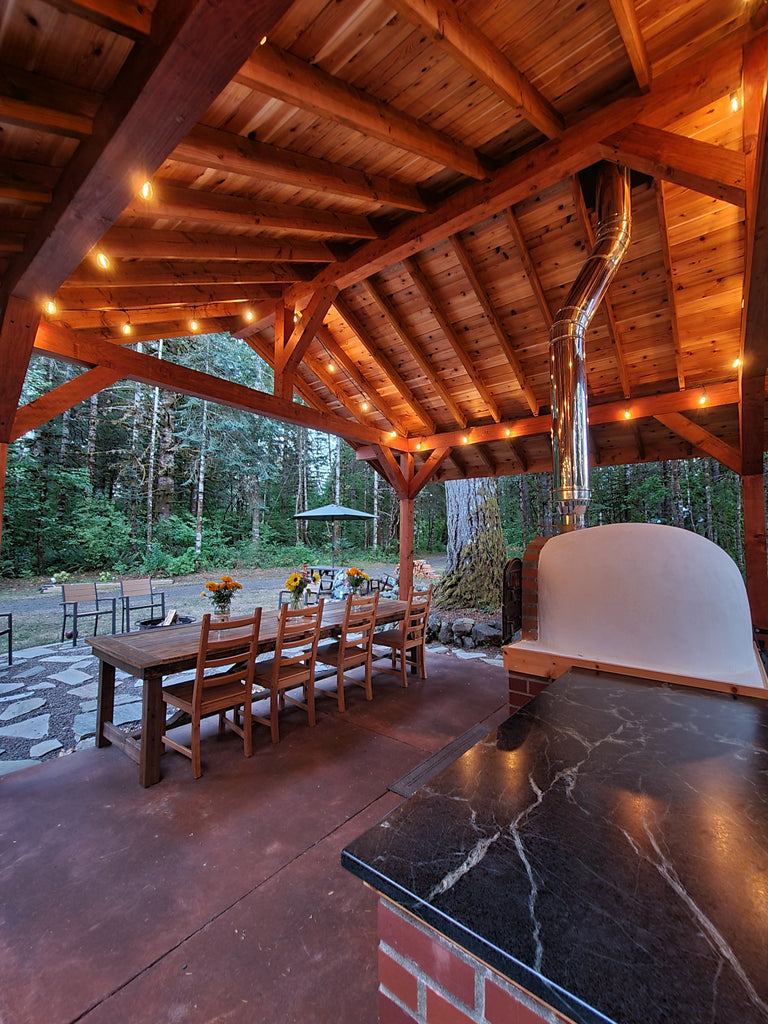 Authentic Pizza Ovens Pizza Oven Lisboa Rustic Arch Premium Pizza Oven