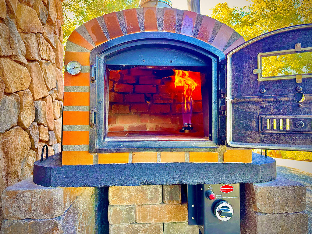 Authentic Pizza Ovens Pizza Oven Lisboa Rustic Finish Premium Pizza Oven