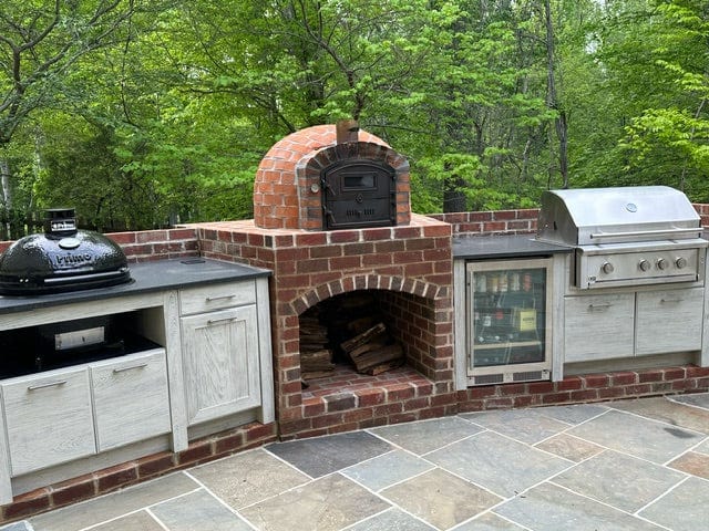 Authentic Pizza Ovens Pizza Oven Lisboa Rustic Finish Premium Pizza Oven