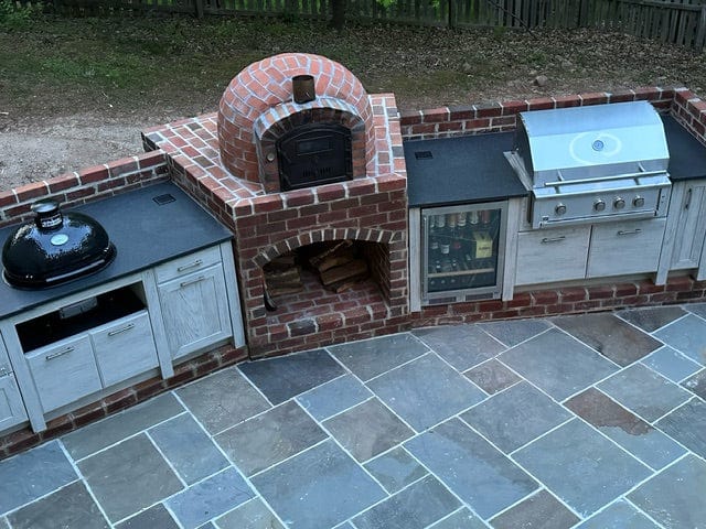 Authentic Pizza Ovens Pizza Oven Lisboa Rustic Finish Premium Pizza Oven