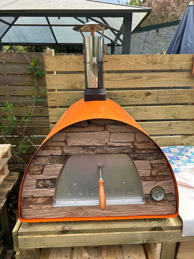 Authentic Pizza Ovens Pizza Oven Maximus Mobile Pizza Oven - Orange