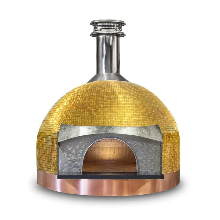 Forno Piombo Pizza Makers & Ovens 110 / Gold / Copper Palazzo Handmade Custom Brick Oven