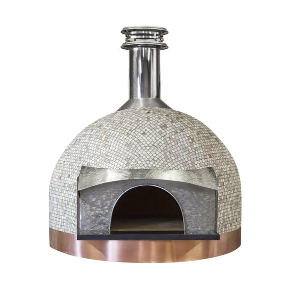Forno Piombo Pizza Makers & Ovens 110 / Ivory / Copper Palazzo Handmade Custom Brick Oven