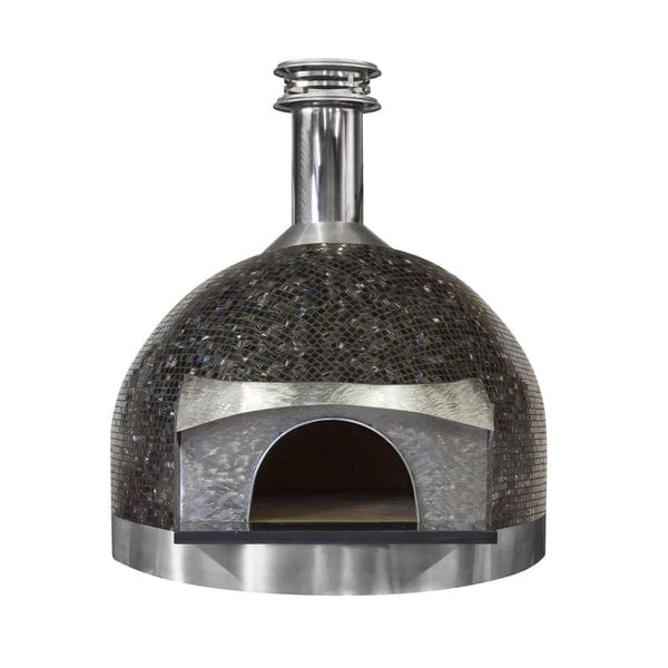 Forno Piombo Pizza Makers & Ovens 110 / Midnight / Stainless Palazzo Handmade Custom Brick Oven