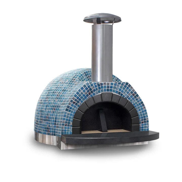 Forno Piombo Santino 60 Azure Pizza Oven, Stainless, Tiled, Oven Only