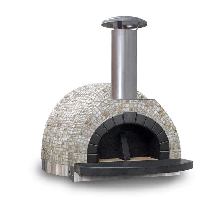 Forno Piombo Santino 60 Ivory Pizza Oven, Stainless, Tiled, Oven Only
