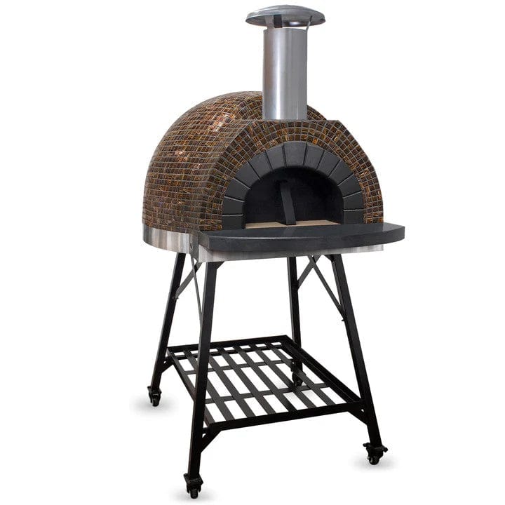 Forno Piombo Santino 60 Sarsaparilla Pizza Oven, Stainless, Tiled, with Stand