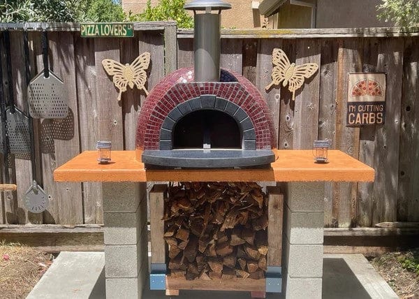 Forno Piombo Pizza Makers & Ovens SANTINO 60 TILED PIZZA OVENS