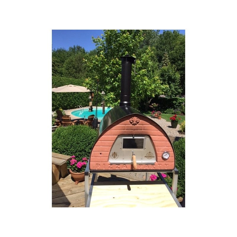 Pizza Party Pizza Oven Cart Cart for the Passione Dual Fuel Pizza Oven