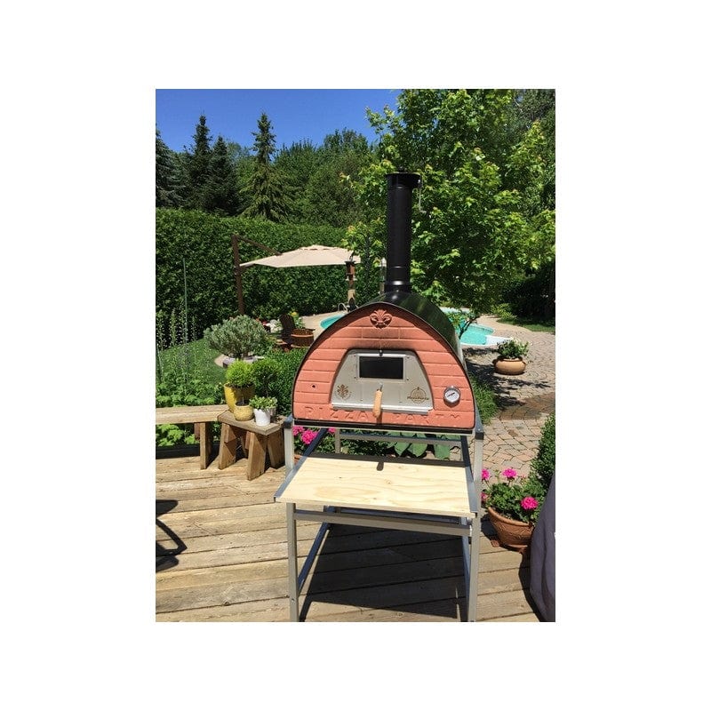 Pizza Party Pizza Oven Cart Cart for the Passione Dual Fuel Pizza Oven