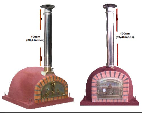 ProForno Pizza accessories ProForno Traditional Oven Chimney Extension Pipe (extension pipe only)