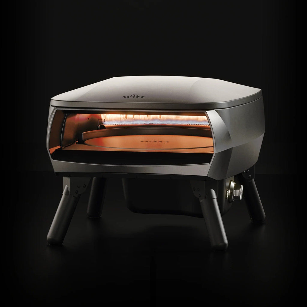 Witt Pizza Pizza Oven Matte Black Witt Piccolo Rotante Pizza Oven