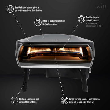 ビーノです₊⁎⁺˳✧༚ Witt ETNA Fermo Pizza Oven – Firefly Pizza Ovens