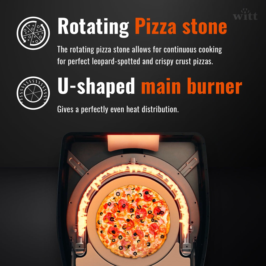 Witt Pizza Pizza Oven Witt Etna Rotante Pizza Oven