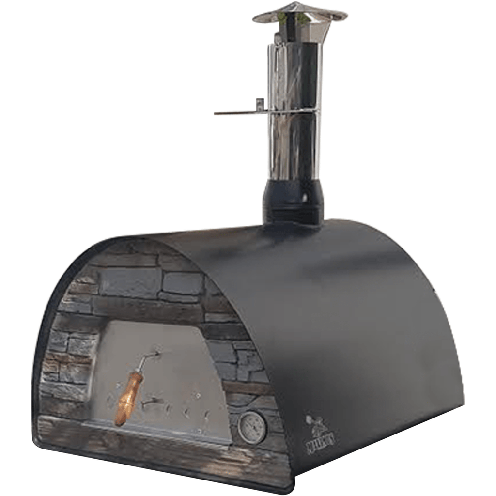 Authentic Pizza Ovens Pizza Oven Black Maximus Mobile Pizza Oven - Black