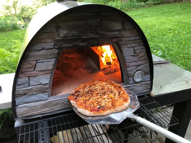 Authentic Pizza Ovens Pizza Oven Black Maximus Mobile Pizza Oven - Black