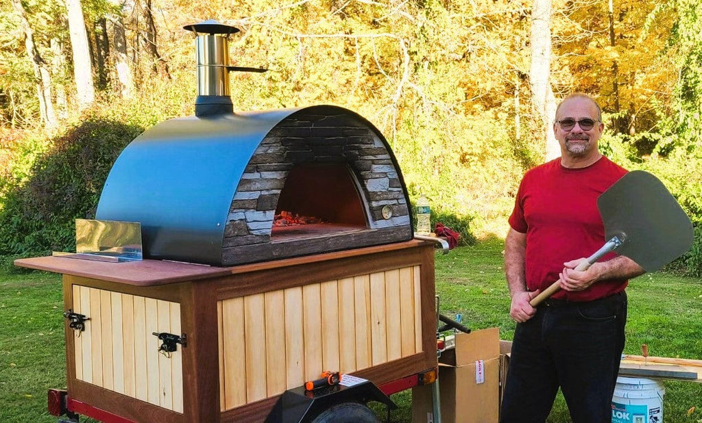 Authentic Pizza Ovens Pizza Oven Black Maximus Prime Large Portable Pizza Oven Black - New Style