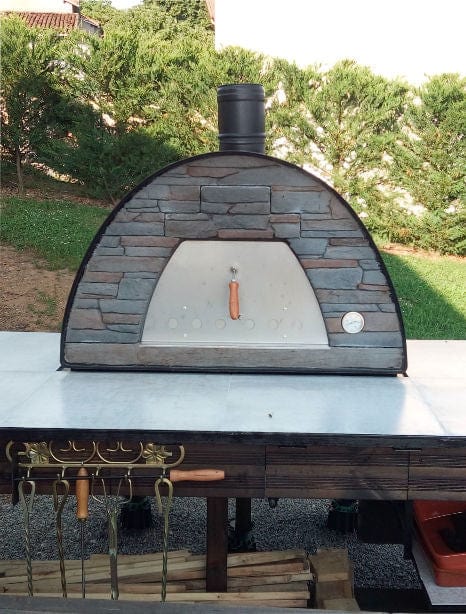Authentic Pizza Ovens Pizza Oven Black Maximus Prime Large Portable Pizza Oven Black - New Style