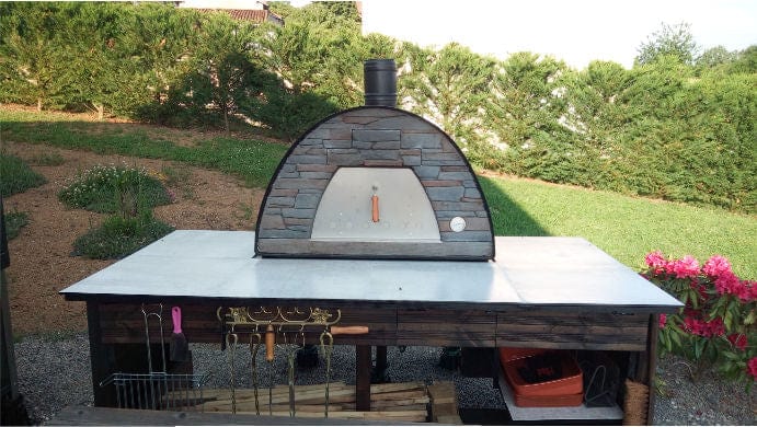 Authentic Pizza Ovens Pizza Oven Black Maximus Prime Large Portable Pizza Oven Black - New Style