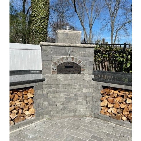 Authentic Pizza Ovens Pizza Oven Buena Ventura Preto Premium Pizza Oven