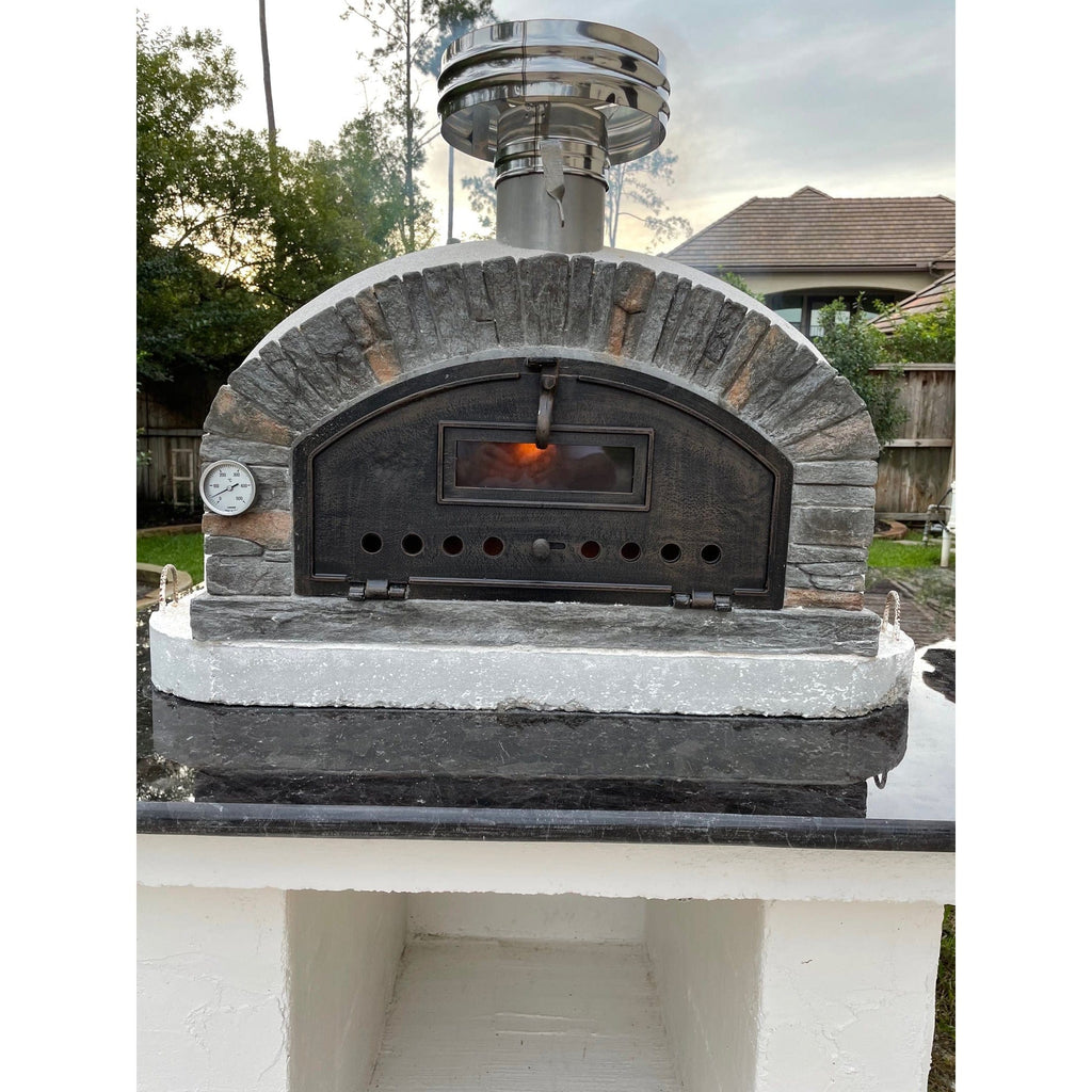 Authentic Pizza Ovens Pizza Oven Buena Ventura Preto Premium Pizza Oven