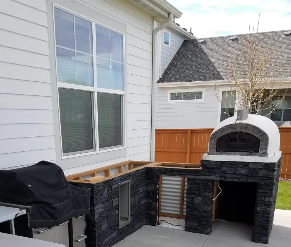 Authentic Pizza Ovens Pizza Oven Buena Ventura Preto Premium Pizza Oven