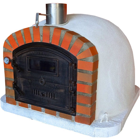 Authentic Pizza Ovens Pizza Oven Lisboa Rustic Arch Premium Pizza Oven