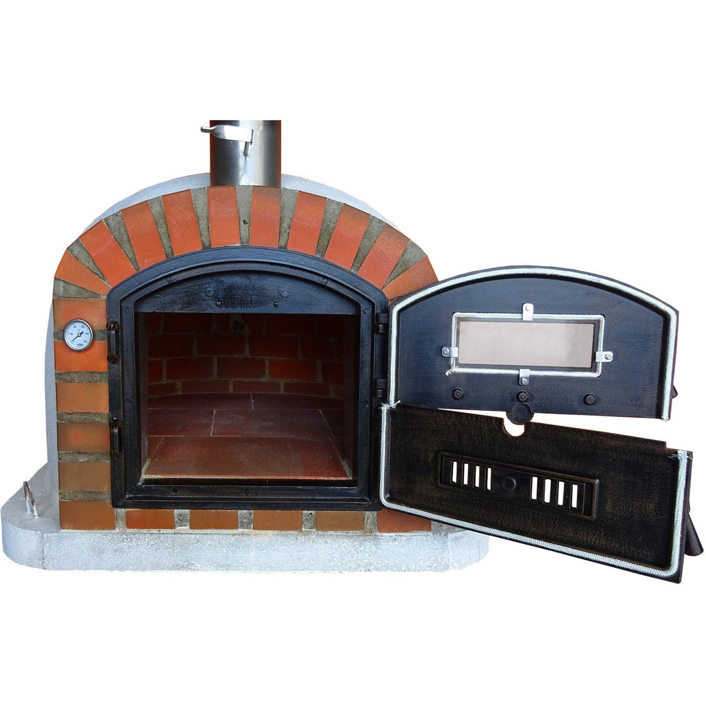 Authentic Pizza Ovens Pizza Oven Lisboa Rustic Arch Premium Pizza Oven
