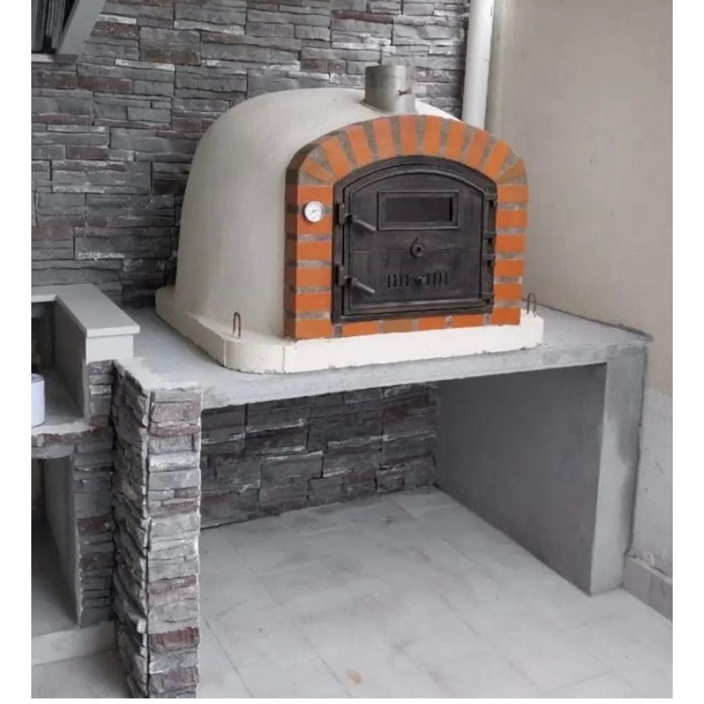 Authentic Pizza Ovens Pizza Oven Lisboa Rustic Arch Premium Pizza Oven