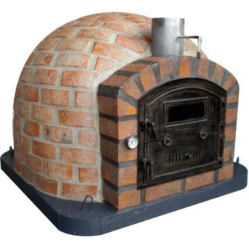 Authentic Pizza Ovens Pizza Oven Lisboa Rustic Finish Premium Pizza Oven