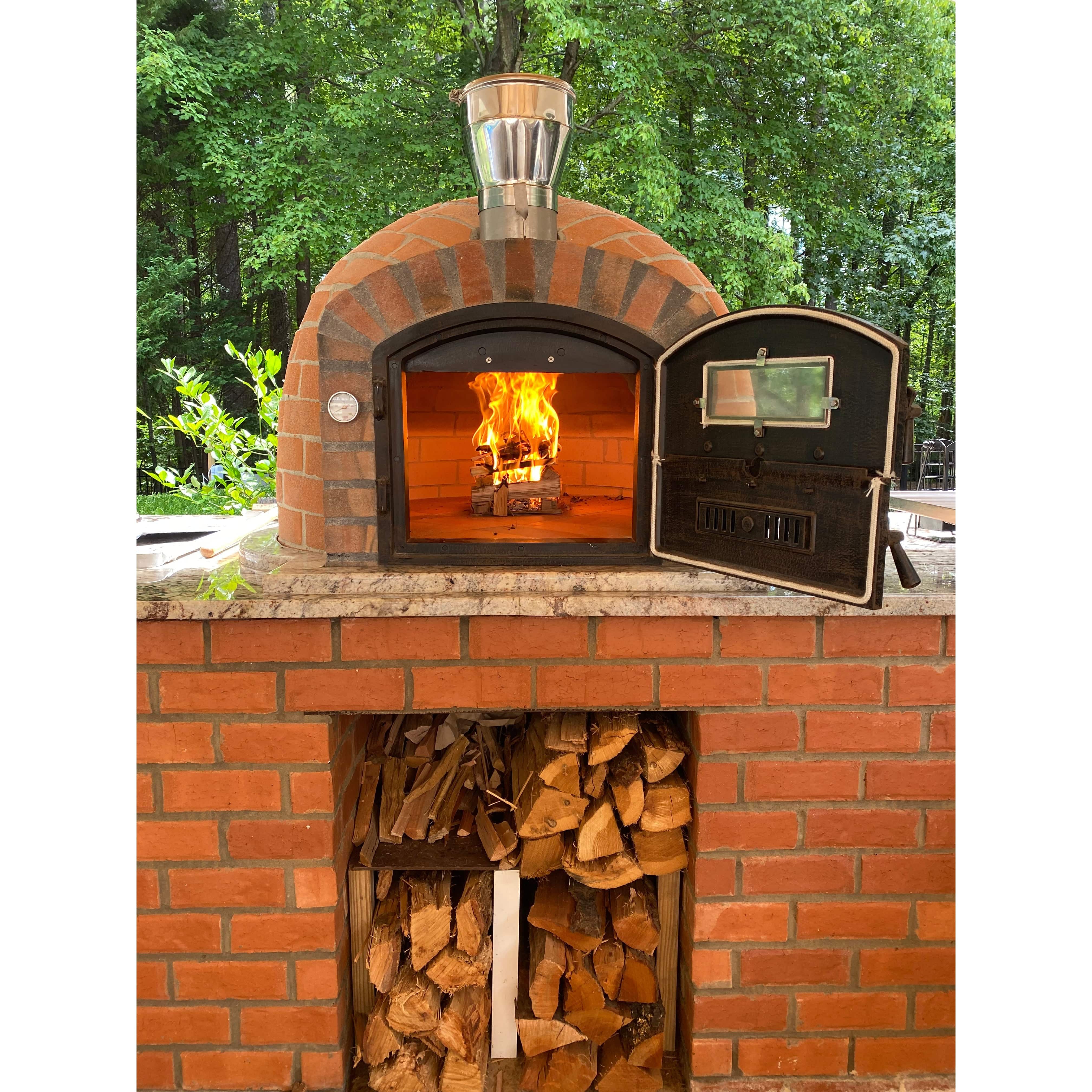 Lisboa Rustic Finish Premium Pizza Oven Firefly Pizza Ovens
