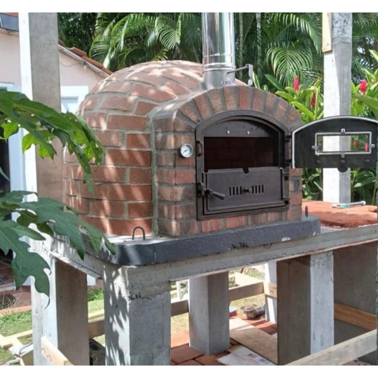 Lisboa Rustic Finish Premium Pizza Oven Firefly Pizza Ovens