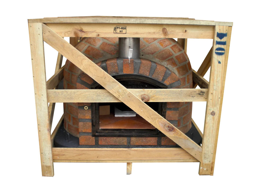 Authentic Pizza Ovens Pizza Oven Lisboa Rustic Finish Premium Pizza Oven