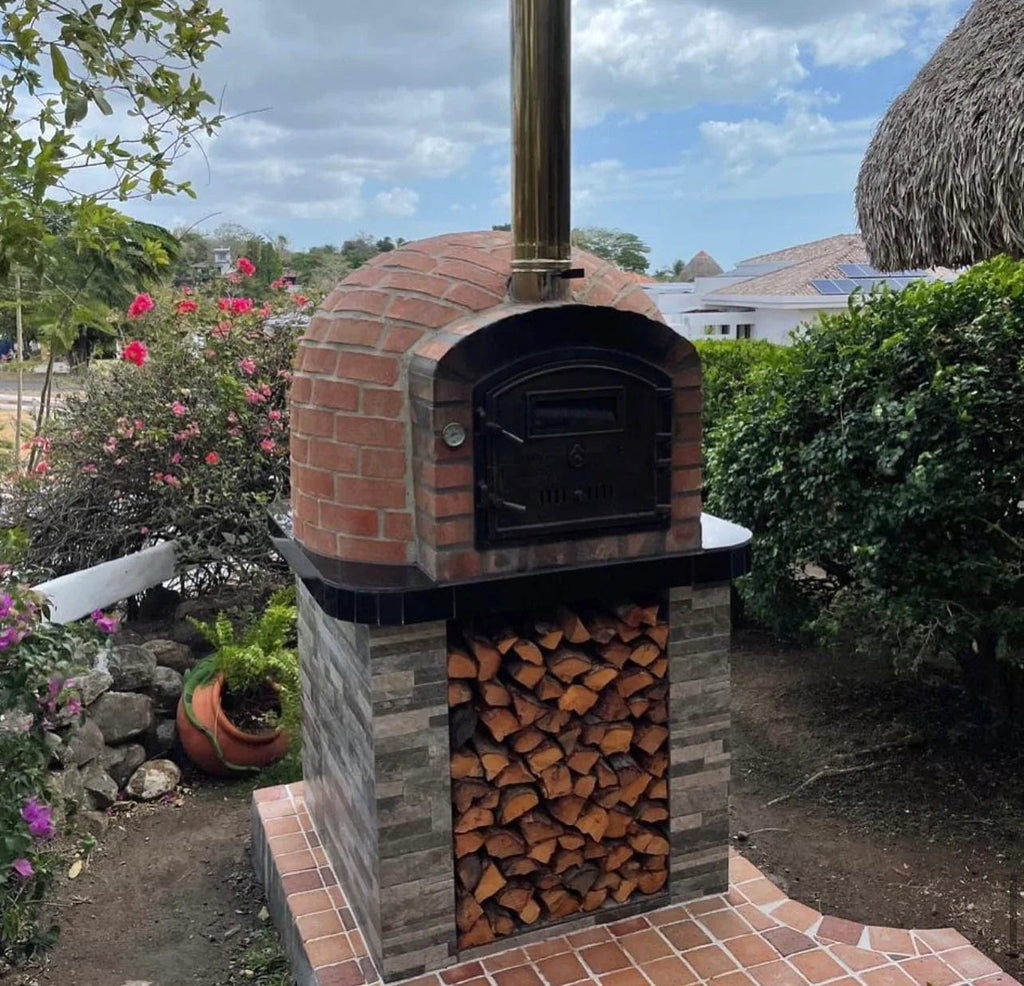 Authentic Pizza Ovens Pizza Oven Lisboa Rustic Finish Premium Pizza Oven