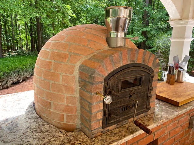Authentic Pizza Ovens Pizza Oven Lisboa Rustic Finish Premium Pizza Oven