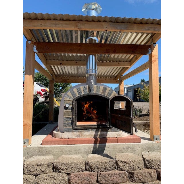 Authentic Pizza Ovens Pizza Oven Lisboa Stone Arch Premium Pizza Oven - Brand New!
