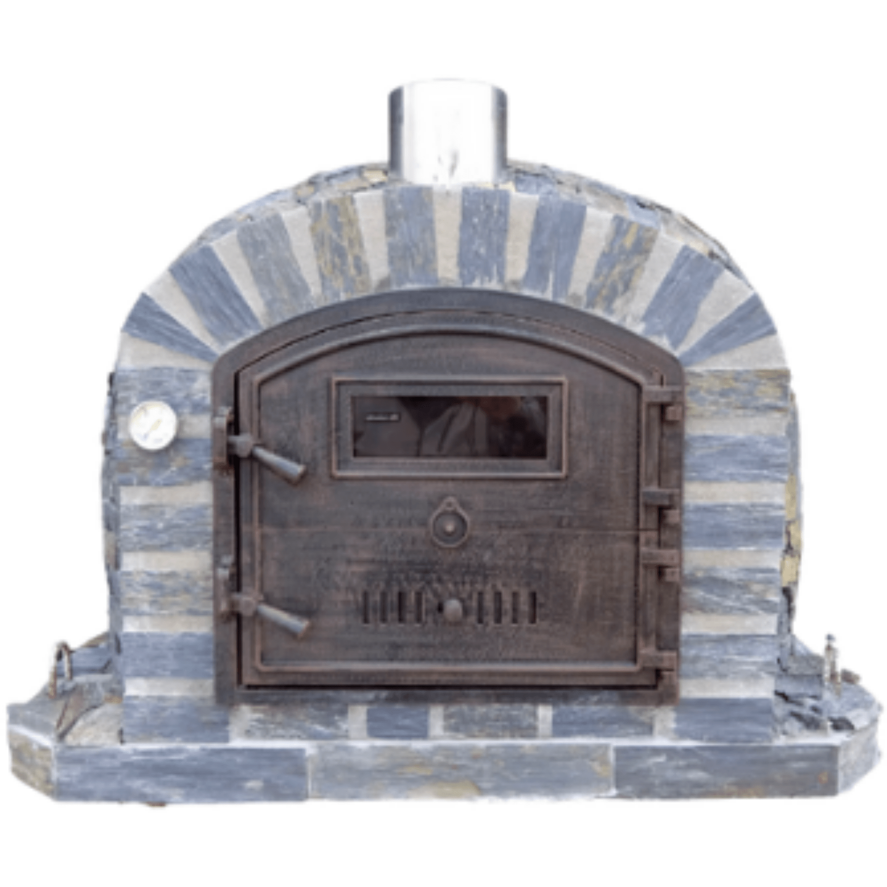 Lisboa Wood Fired Pizza Oven Stone Arch Premium - Authentic Pizza
