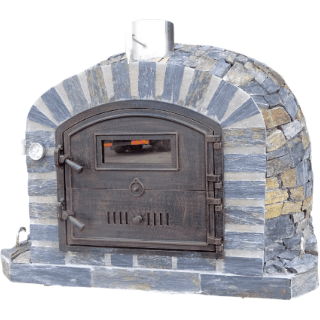 Authentic Pizza Ovens Pizza Oven Lisboa Stone Finish Premium Pizza Oven