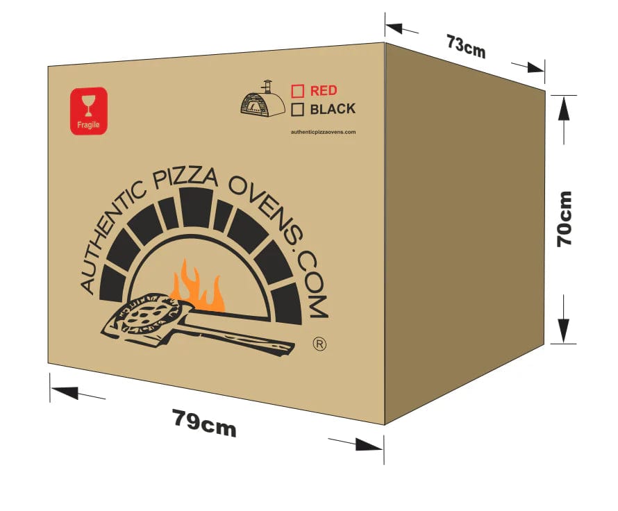 Authentic Pizza Ovens Pizza Oven Maximus Mobile Pizza Oven - Yellow - New Special Order Product