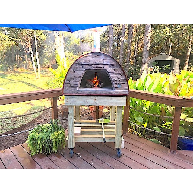 Authentic Pizza Ovens Pizza Oven Red Maximus Prime Large Portable Pizza Oven Red - New Style