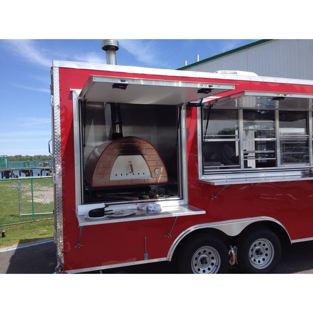 Authentic Pizza Ovens Pizza Oven Red Maximus Prime Large Portable Pizza Oven Red - New Style