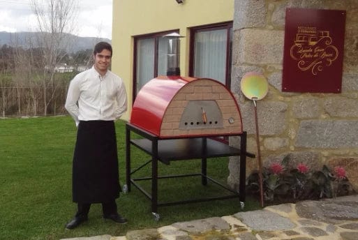 Authentic Pizza Ovens Pizza Oven Red Maximus Prime Large Portable Pizza Oven Red - New Style