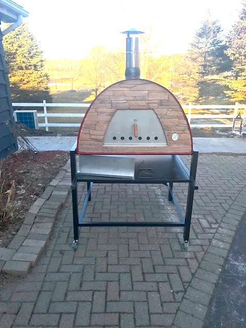 Authentic Pizza Ovens Pizza Oven Red Maximus Prime Large Portable Pizza Oven Red - New Style