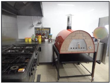 Authentic Pizza Ovens Pizza Oven Red Maximus Prime Large Portable Pizza Oven Red - New Style