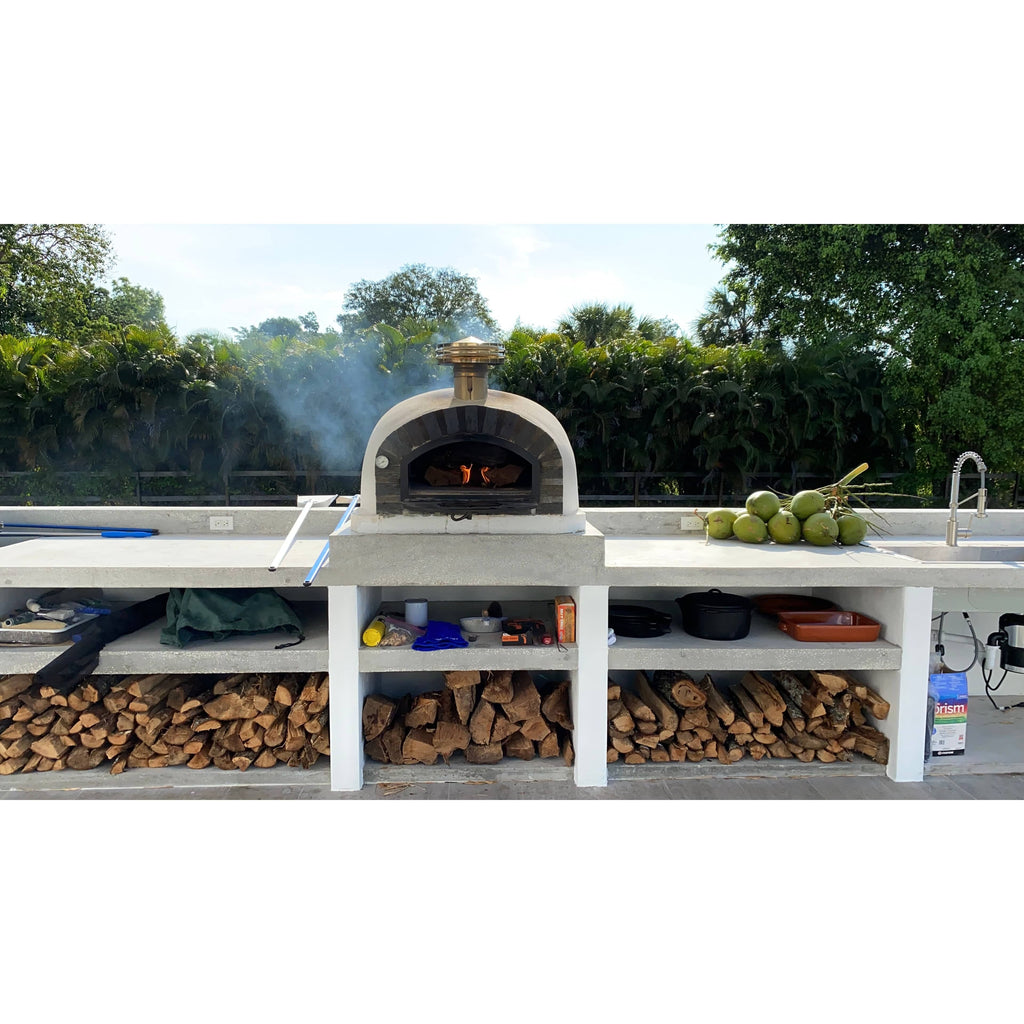 Authentic Pizza Ovens Pizza Oven Stone Arch Pizzaioli Premium Pizza Oven