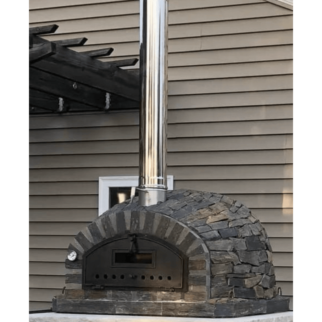 Authentic Pizza Ovens Pizza Oven Stone Finish Pizzaioli Premium Pizza Oven