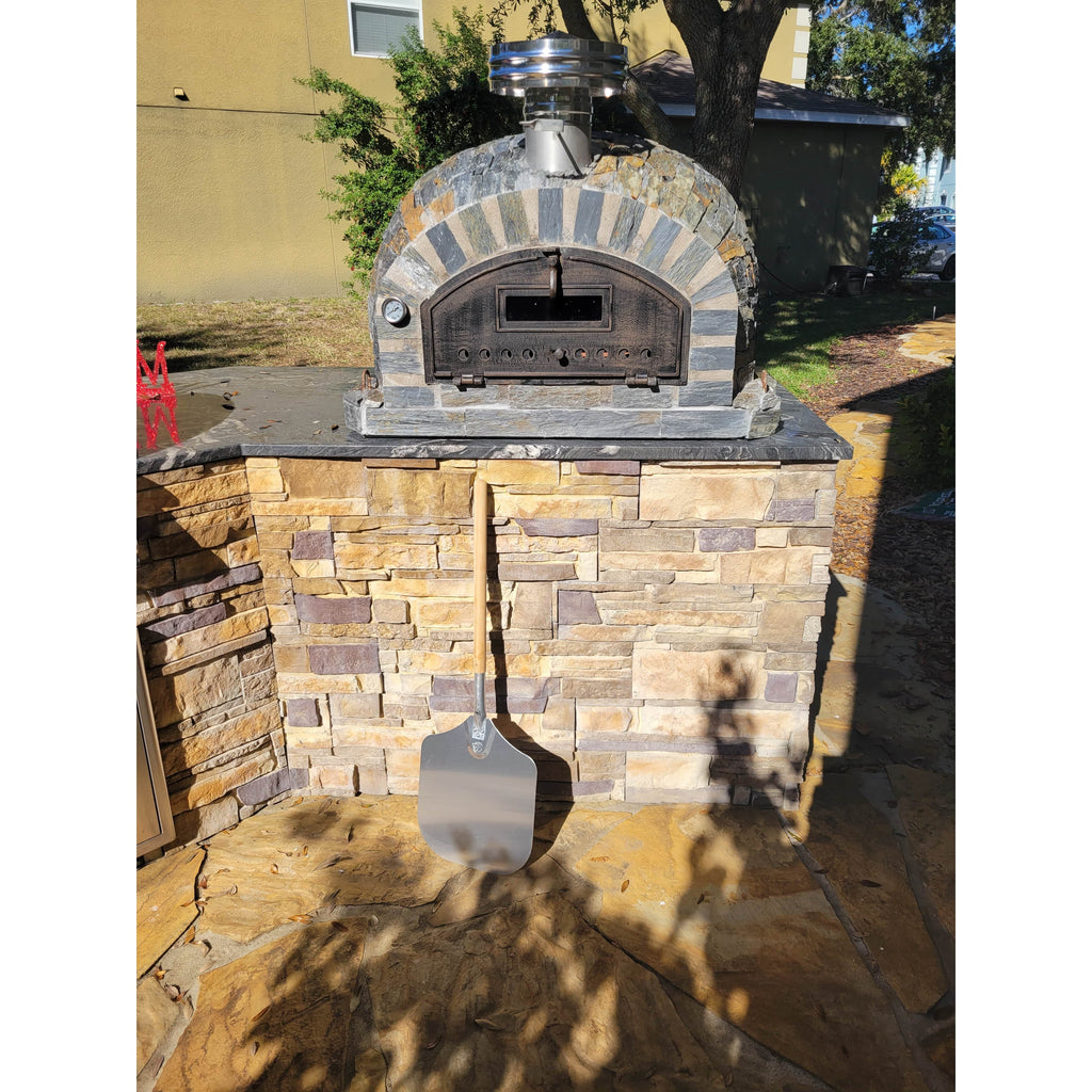 Authentic Pizza Ovens Pizza Oven Stone Finish Pizzaioli Premium Pizza Oven